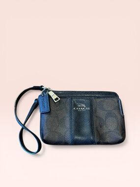 Coach Double Zip Wristlet